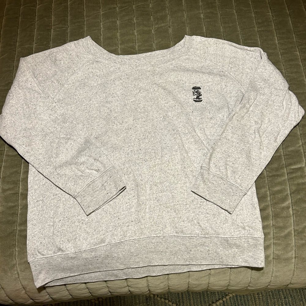Treehouse brewery boatneck sweatshirt